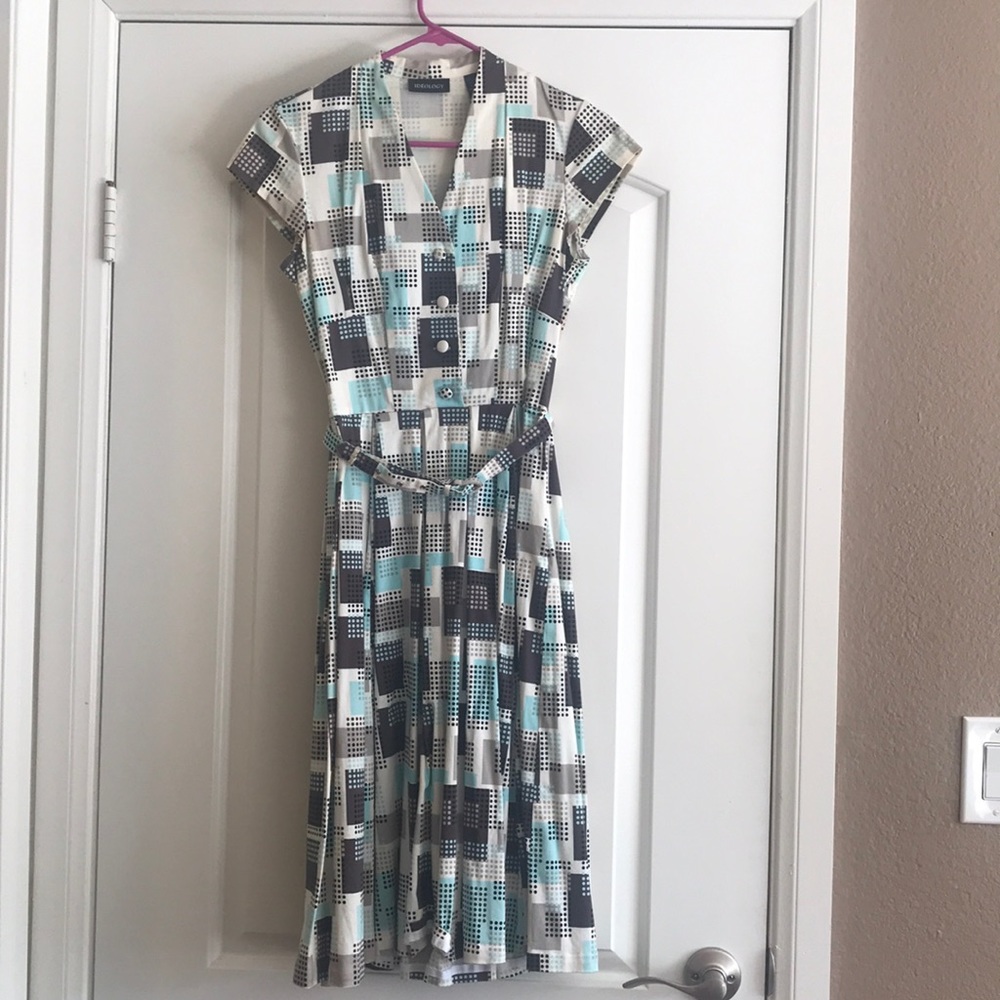 Ideology retro inspired dress